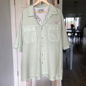 Fishing shirt/Bimini Bay/size 3XL/mint green
